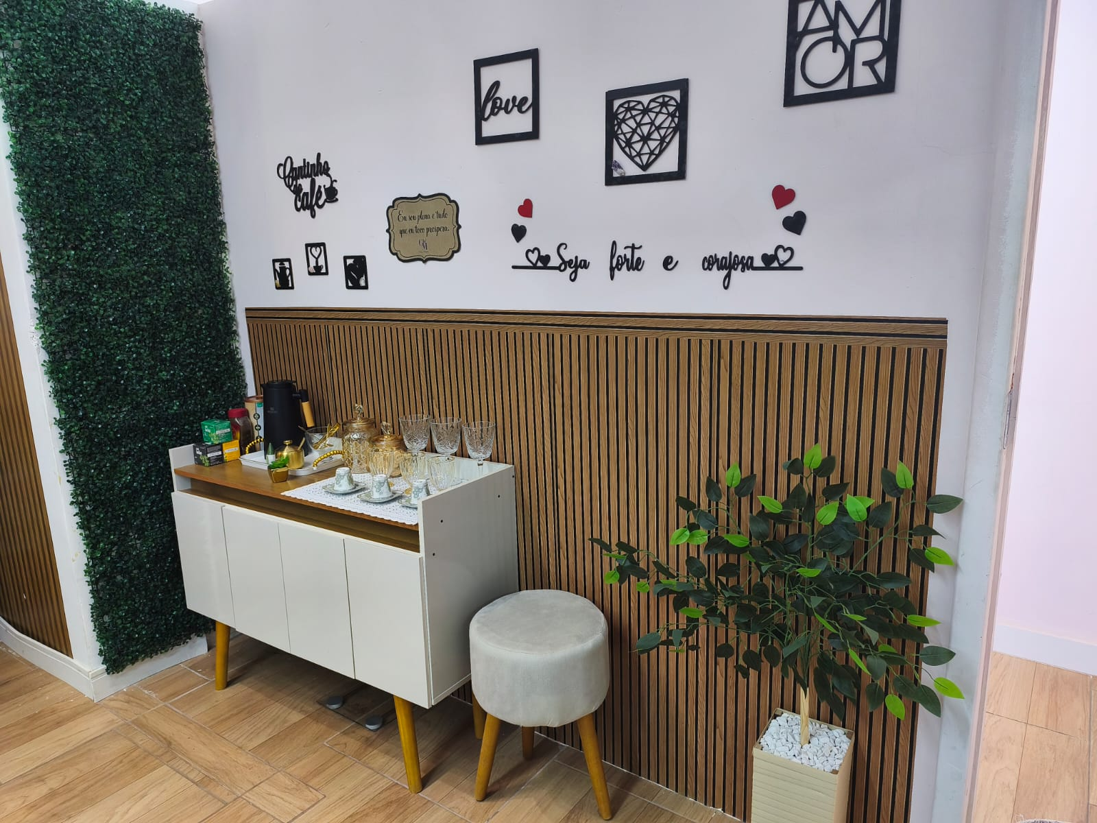 Ambiente de acolhimento para os pacientes